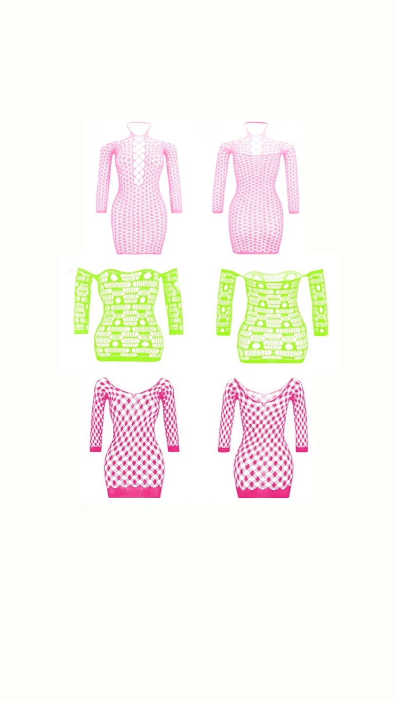 BNWT Fishnet Outfits x 3