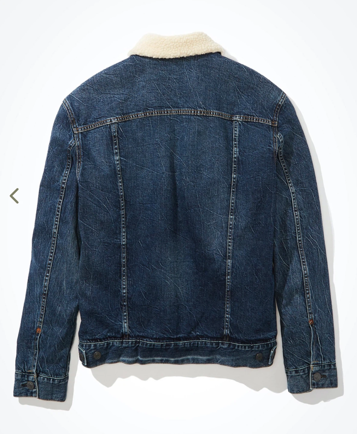 American Eagle Sherpa Lined Denim Jacket - photo 4