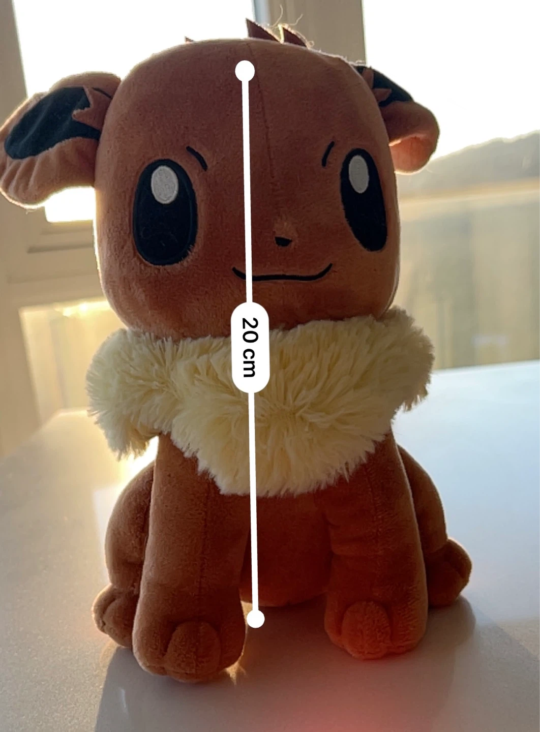 Official Pokémon Eevee Plush - 20cm - photo 4