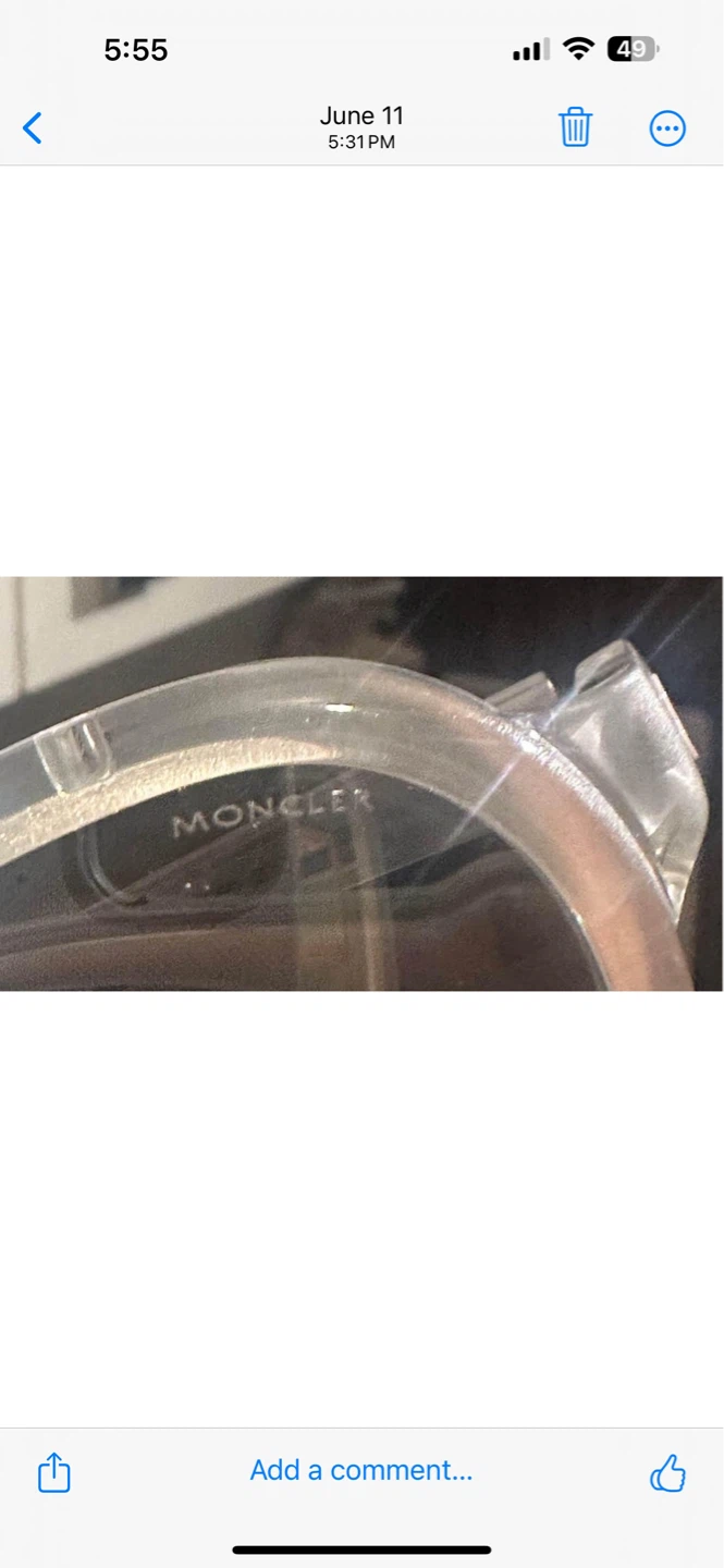 Moncler Sunglasses ML 0090 20C 55020 140-2 - photo 5