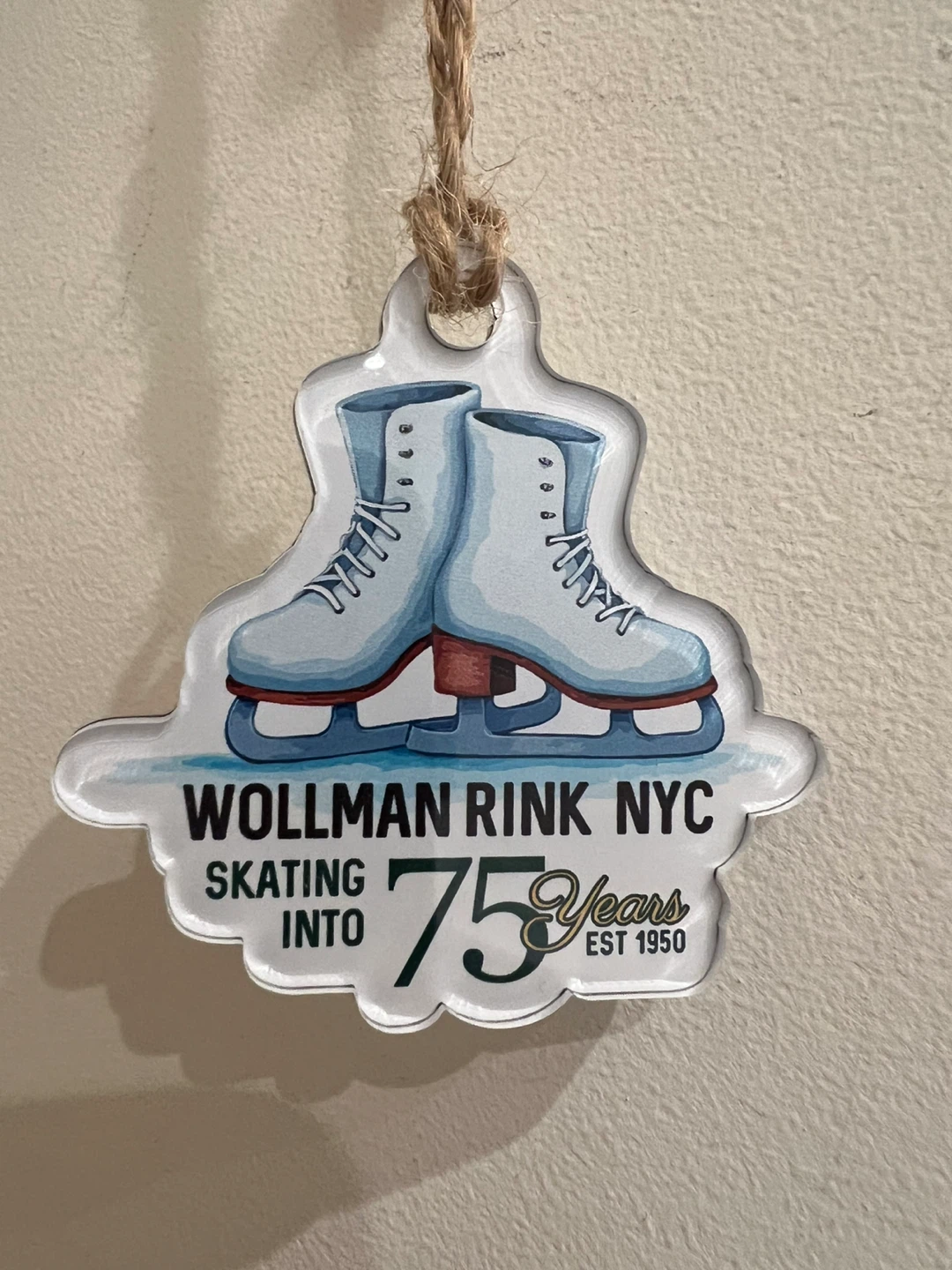Wollman Rink NYC 75th Anniversary Ornament