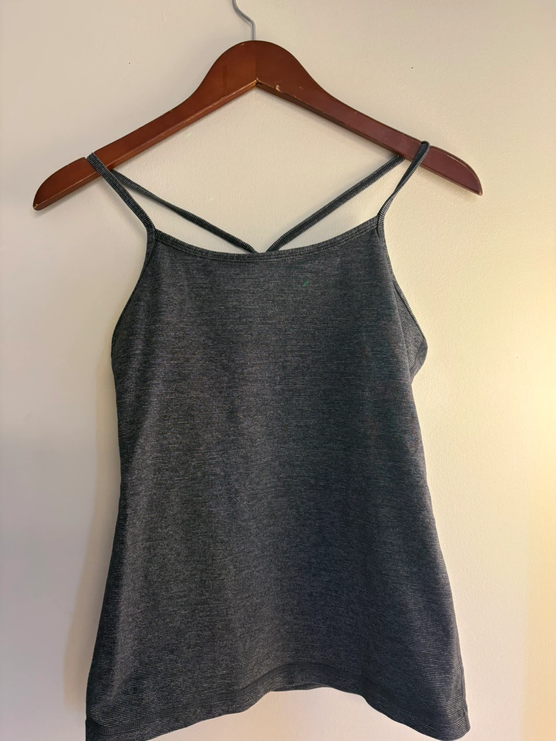 Lululemon Athletica Grey Striped Tank Top - photo 2