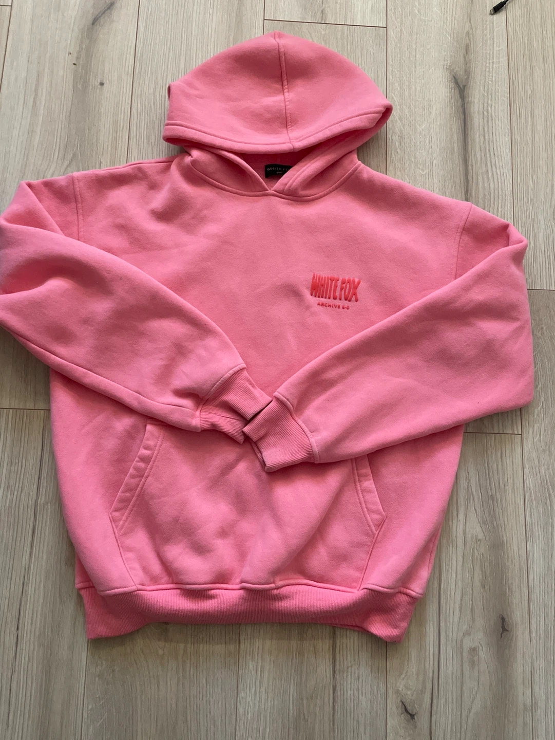 White Fox Pink Hoodie Archive 6.0
