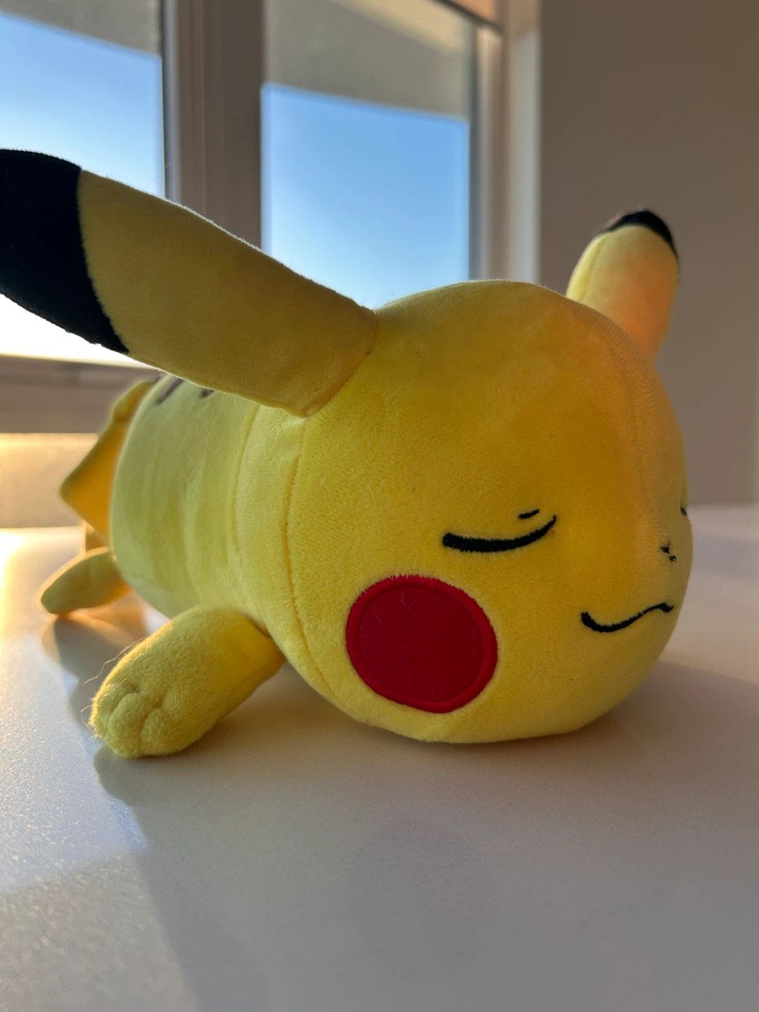Official Sleeping Pikachu Plush - Excellent Condition
