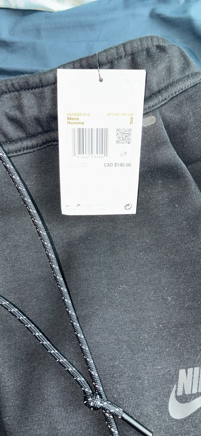 Nike Tech Fleece Joggers Black Men's Size Large - photo 3