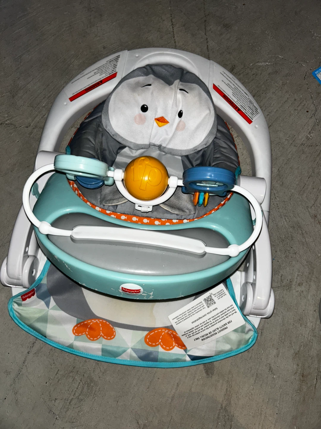 Fisher-Price Penguin Sit-Me-Up Seat - photo 3