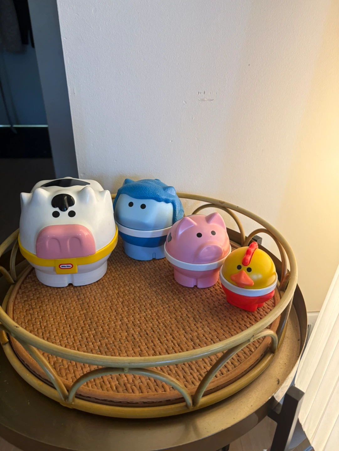 Little Tikes Animal Stacker Toys vintage