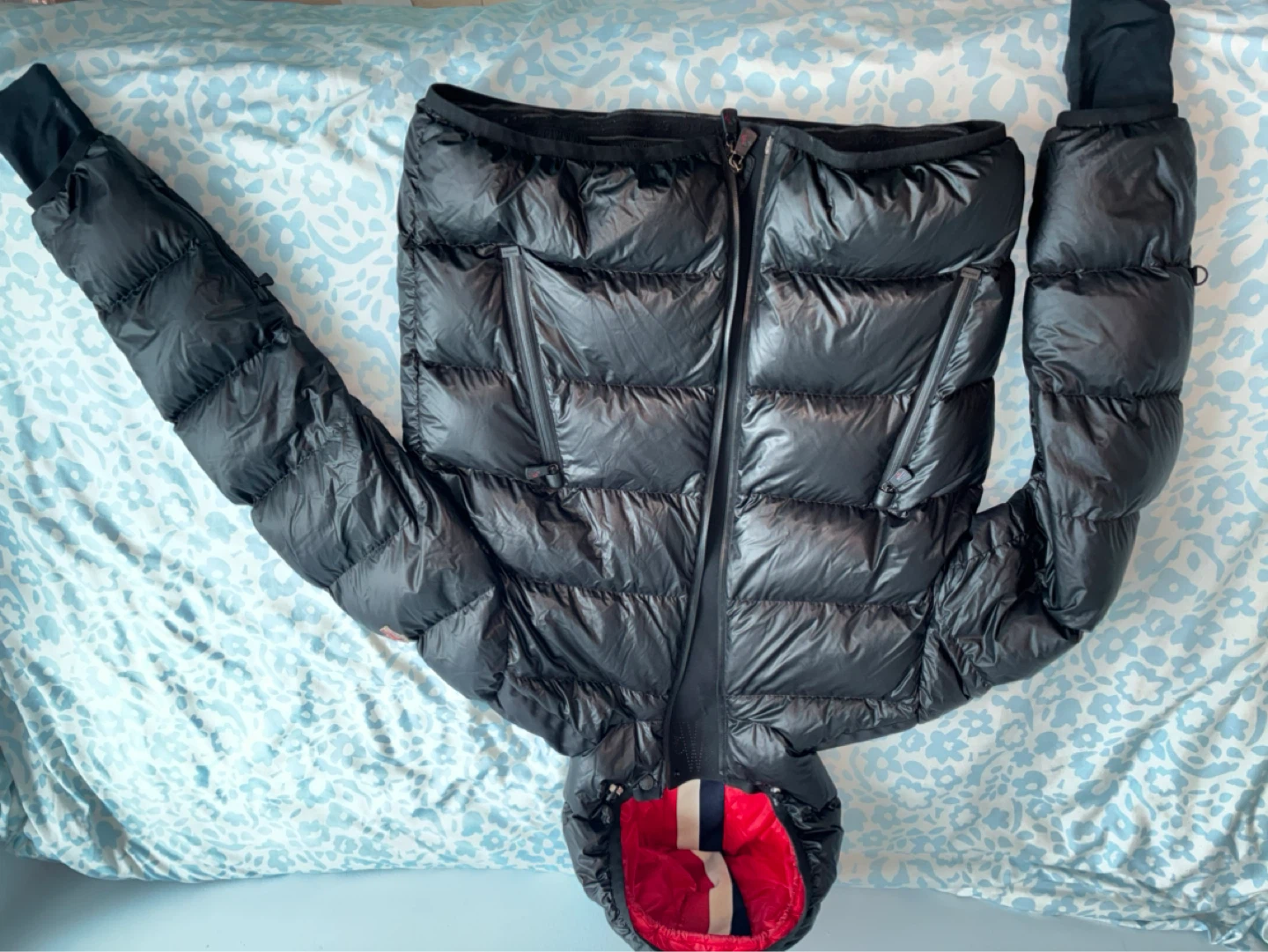 Moncler Grenoble Black Down Puffer Jacket