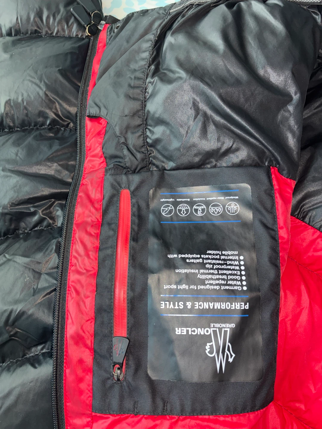Moncler Grenoble Black Down Puffer Jacket - photo 5