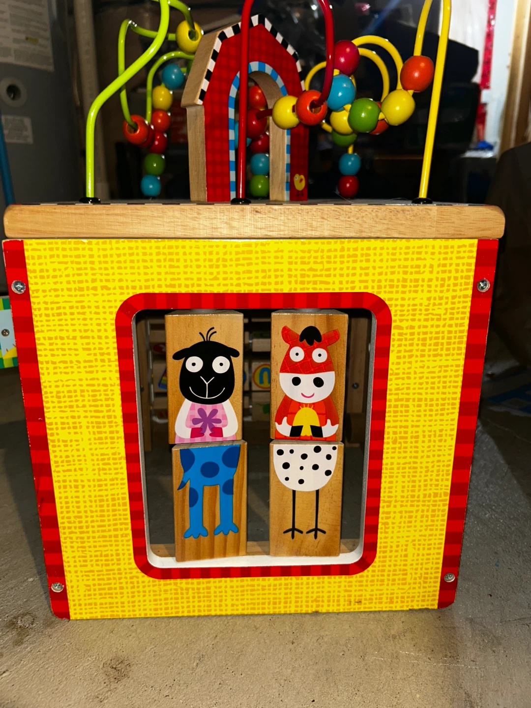 Wooden Activity Cube Toy - photo 3