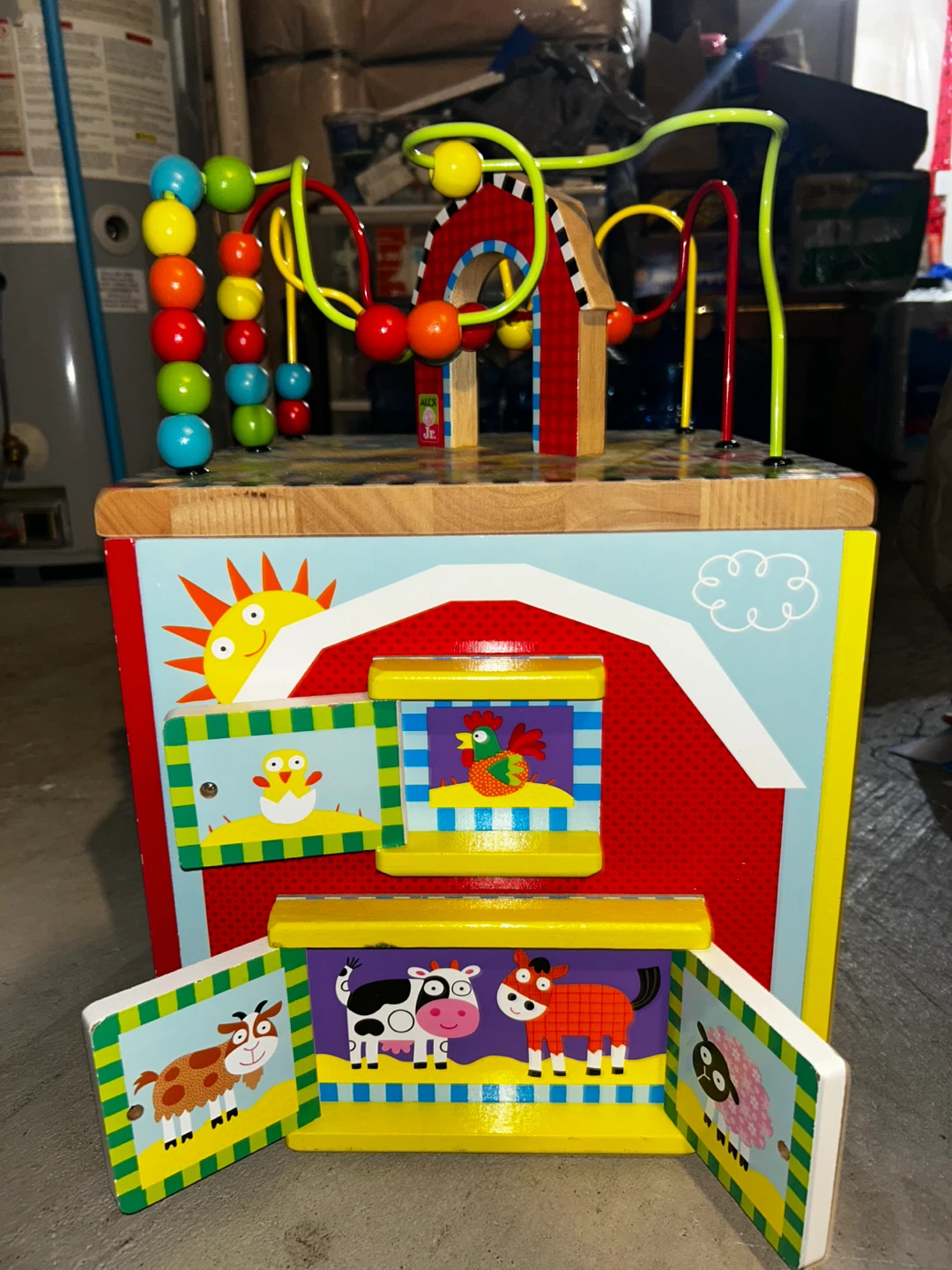 Wooden Activity Cube Toy - photo 4
