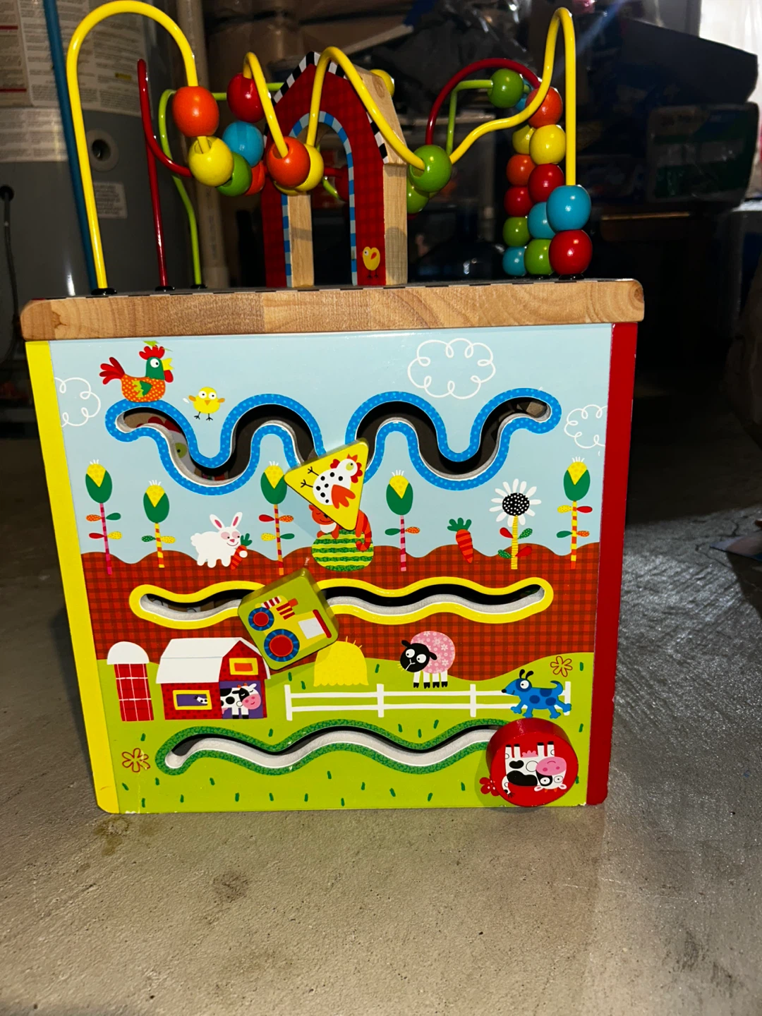 Wooden Activity Cube Toy - photo 2