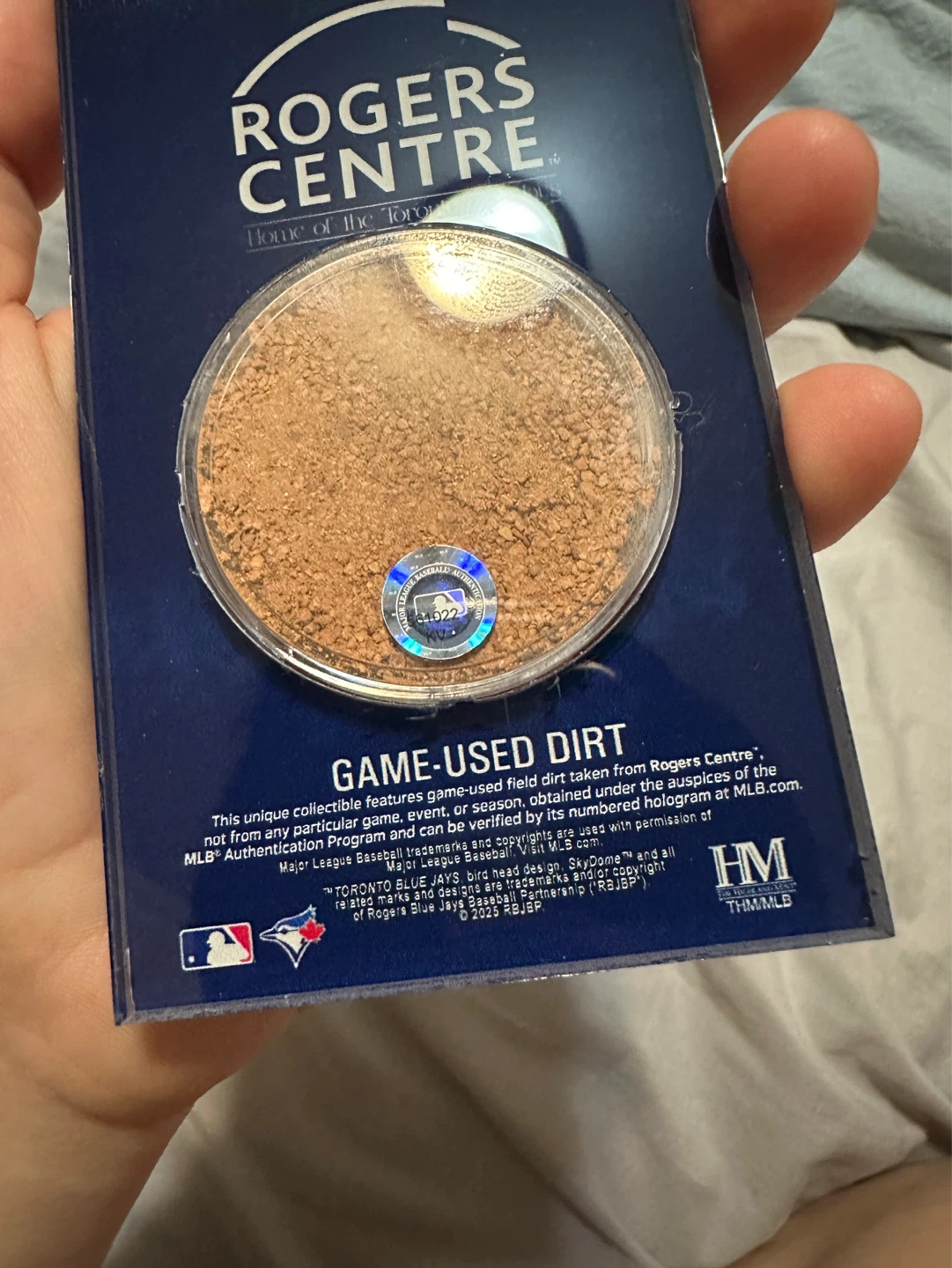 Rogers Centre Game-Used Field Dirt Collectible - photo 4