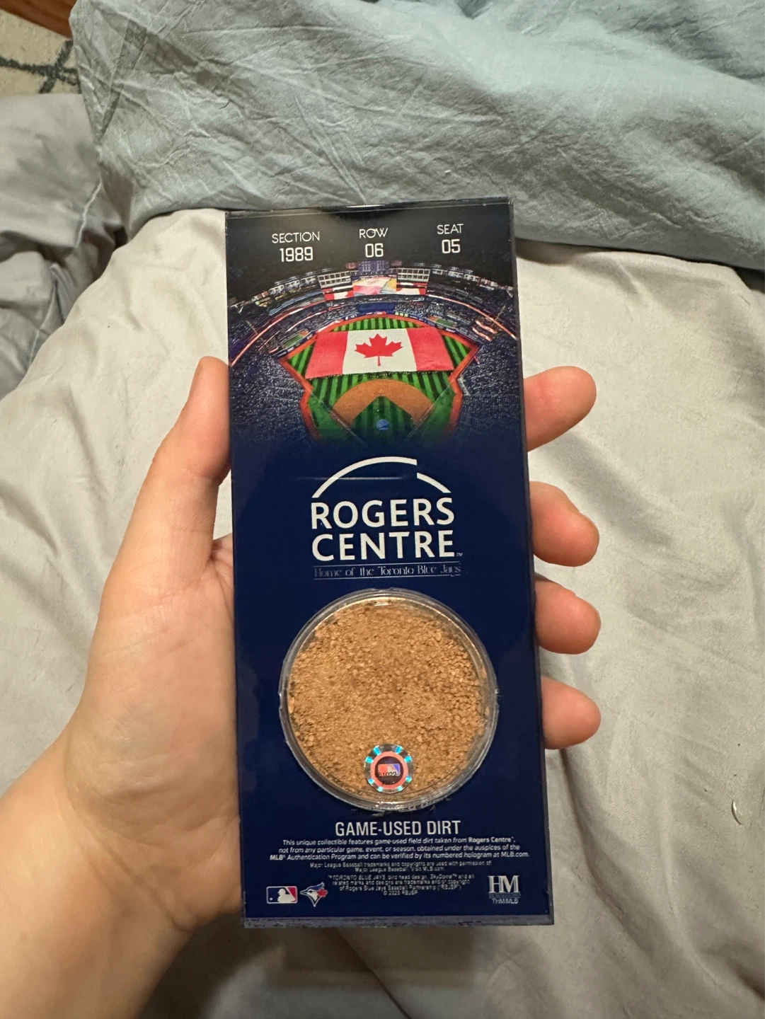 Rogers Centre Game-Used Field Dirt Collectible - photo 2