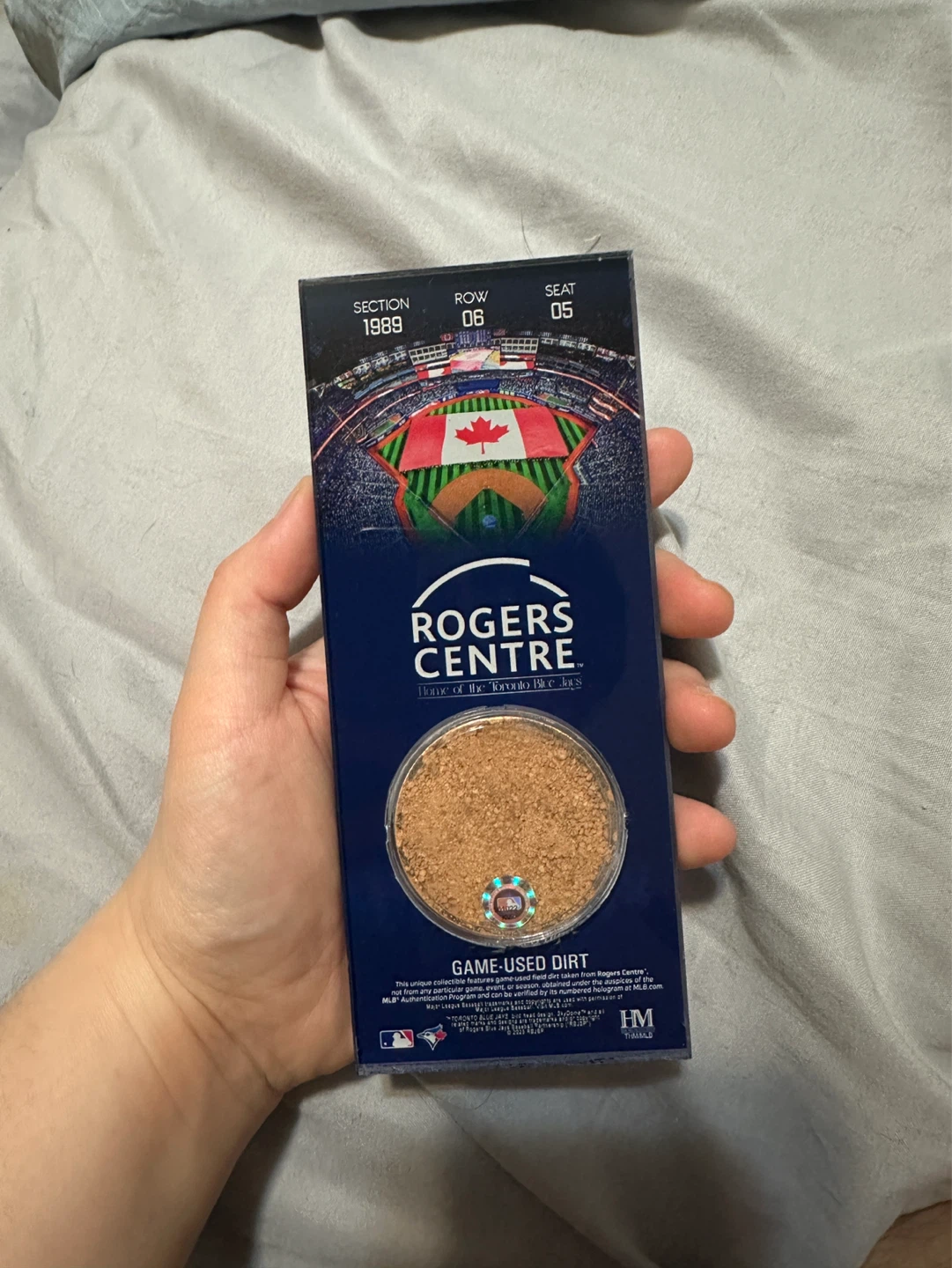 Rogers Centre Game-Used Field Dirt Collectible - photo 5