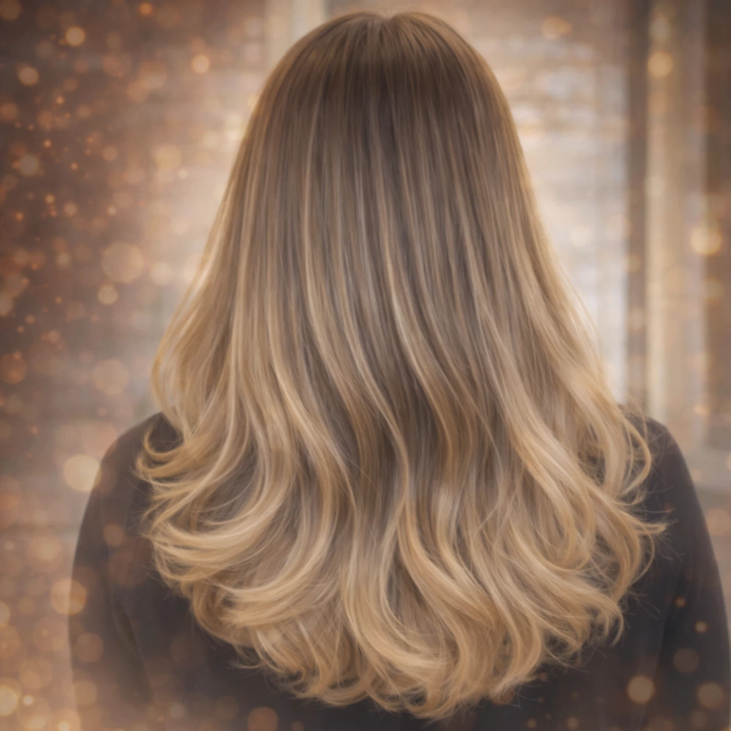 Blonde Highlighted Hair