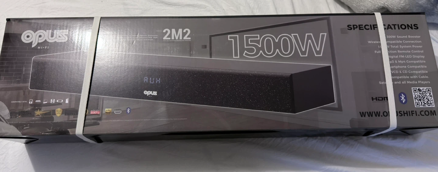 Opus Hi-Fi 2M2 Soundbar 1500W