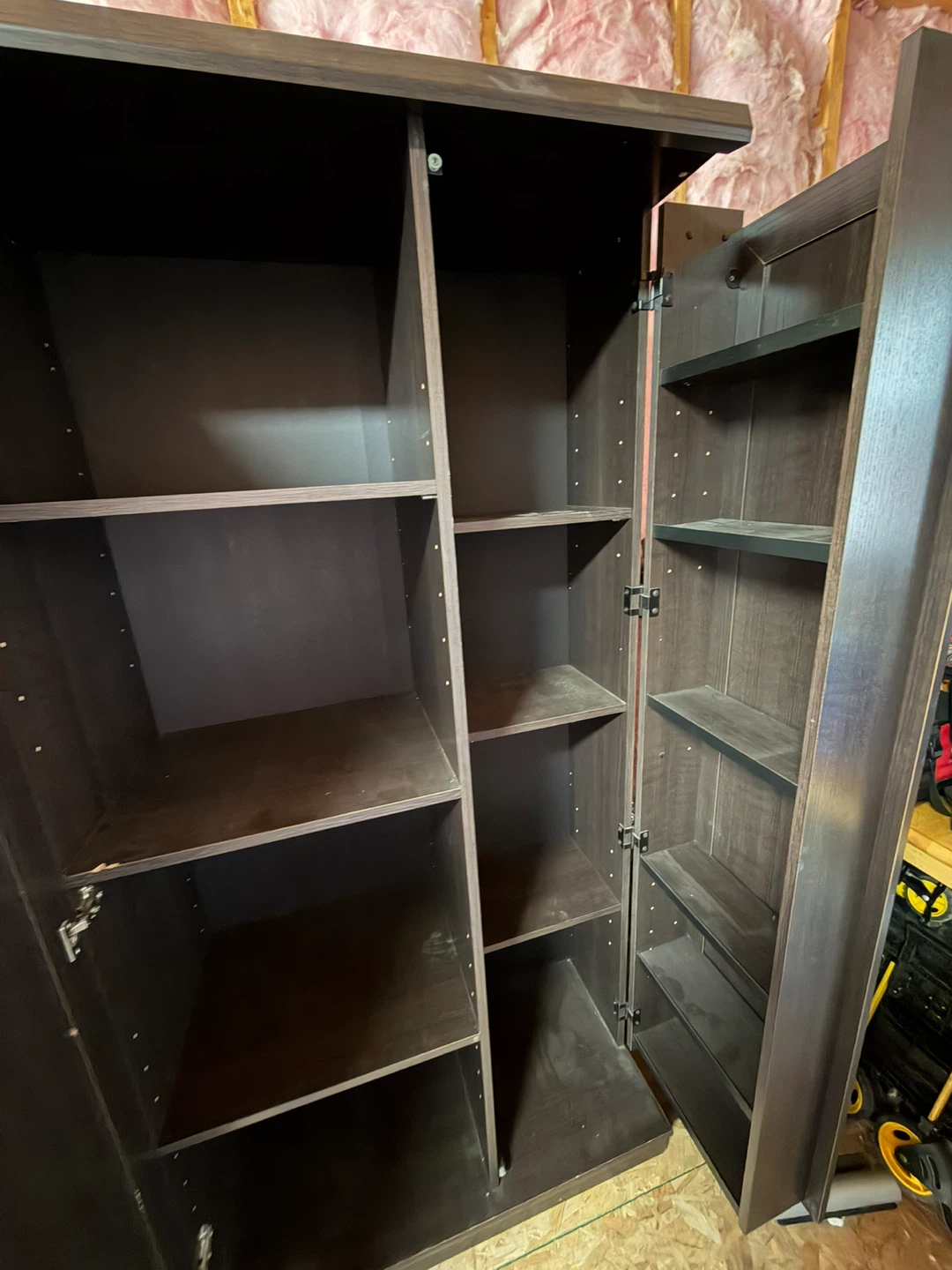 Dark Brown Two-Door closet - photo 3
