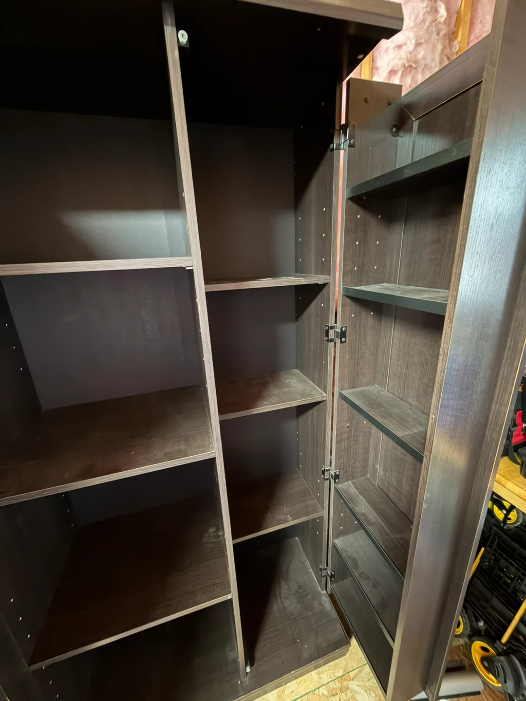 Dark Brown Two-Door closet - photo 4