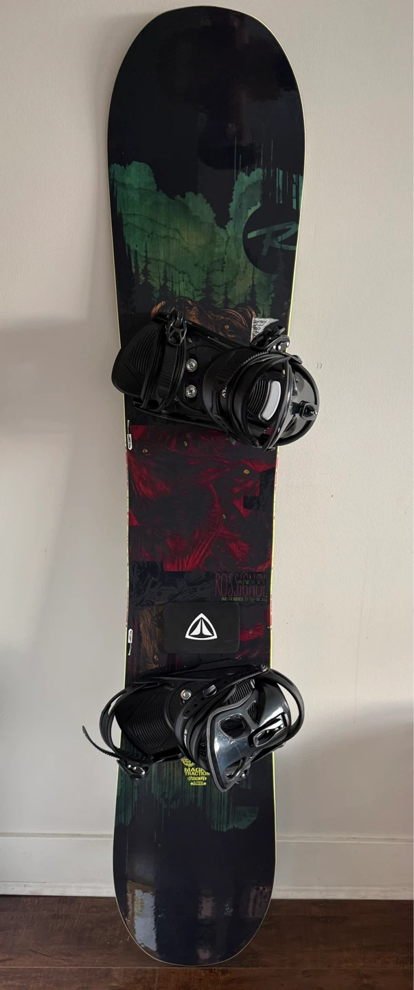 Rossignol Snowboard with Firefly Bindings and Boots - photo 2