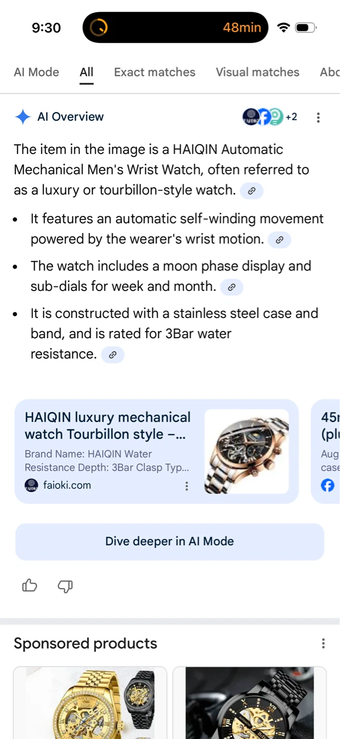 HAIQIN Automatic Mechanical Watch - photo 5