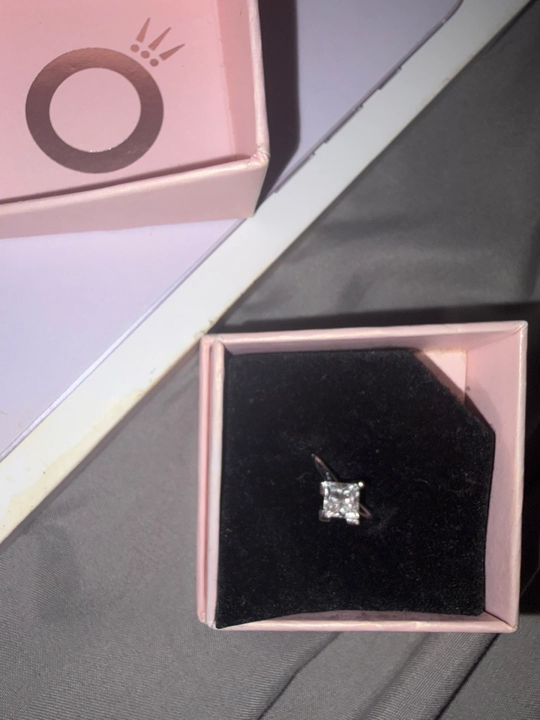 Pandora Princess Cut ring💍 originally 1300/ brand new with box - photo 2
