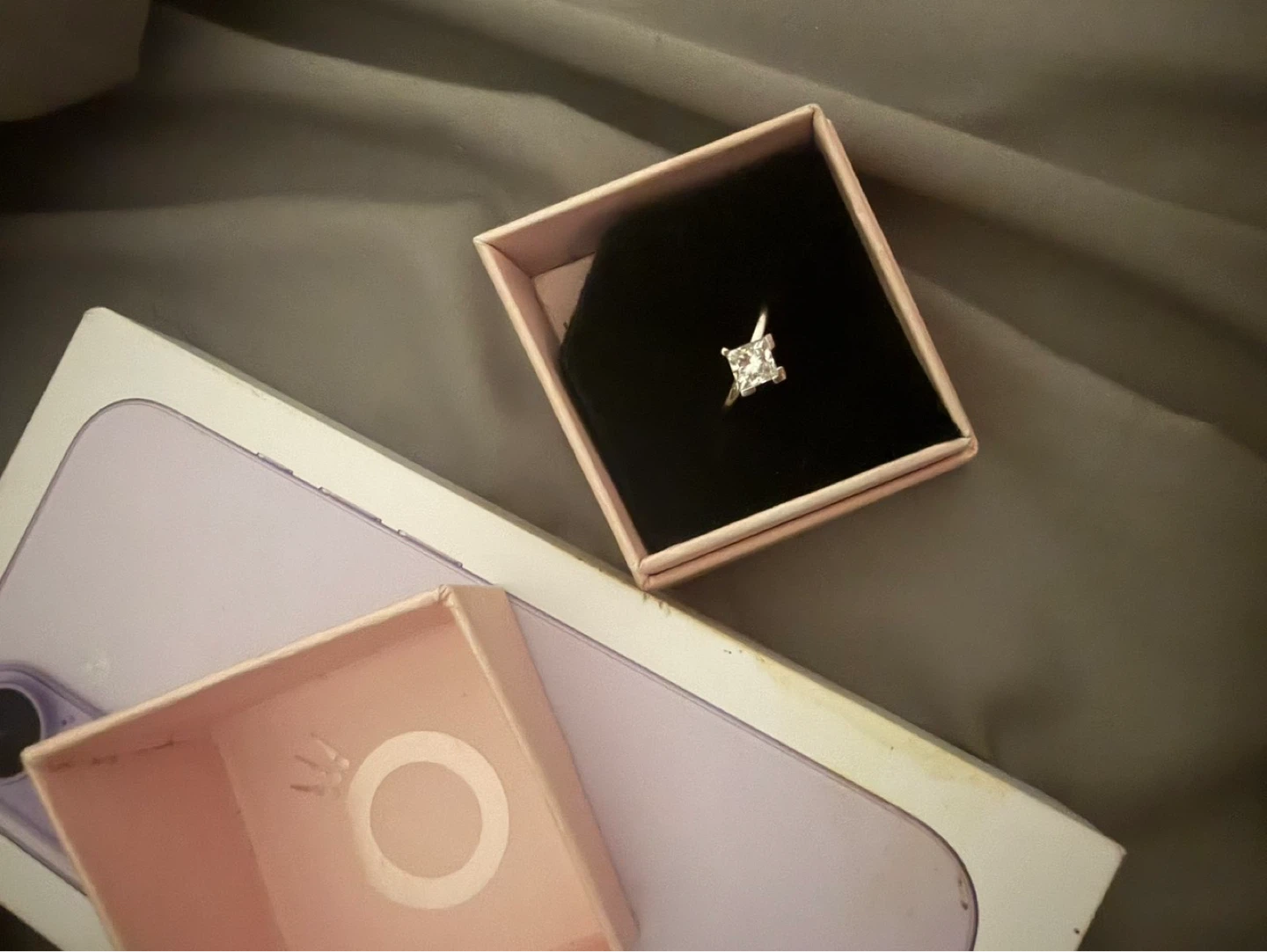 Pandora Princess Cut ring💍 originally 1300/ brand new with box