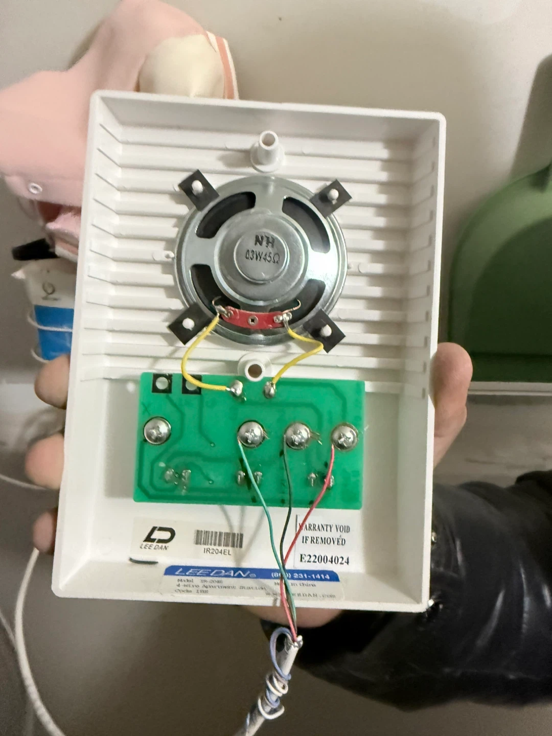LEEDAN IR204EL Apartment Doorbell Intercom Unit