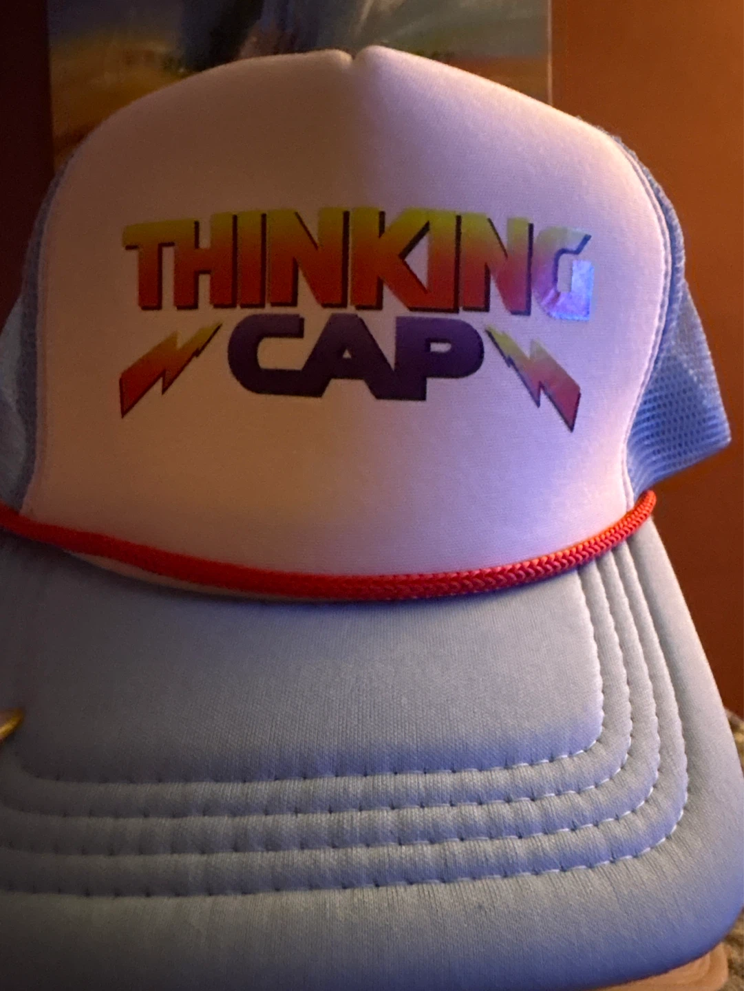 Thinking Cap Trucker Hat - photo 4