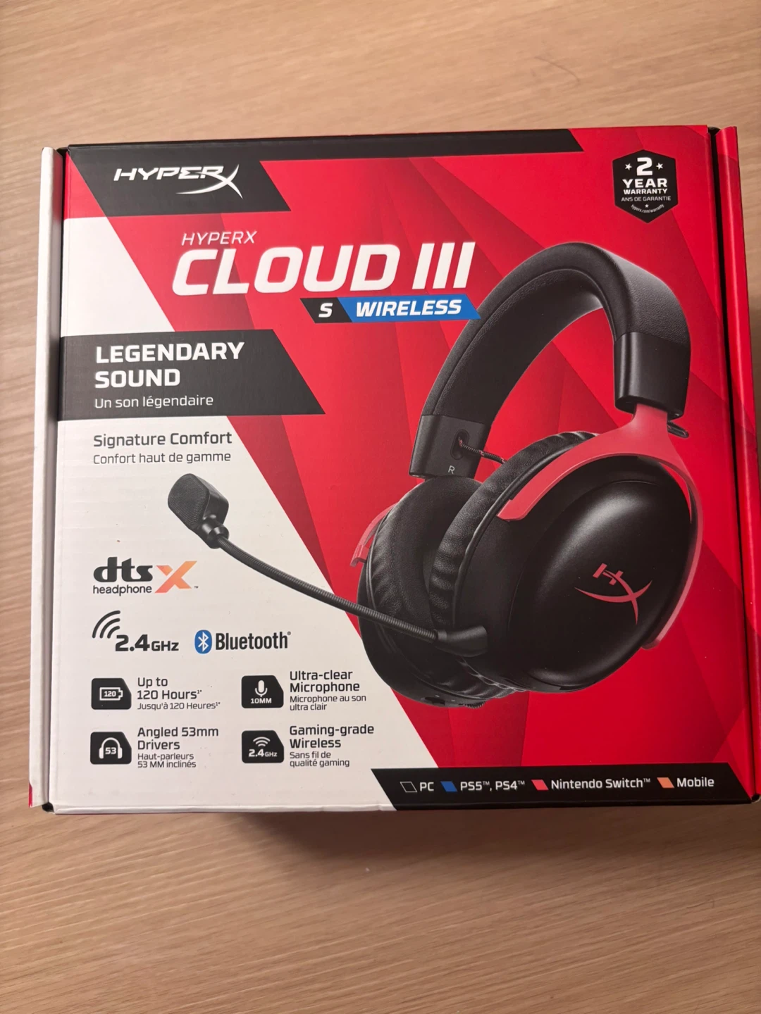 HyperX Cloud III S Wireless Gaming Headset - $160 - photo 2