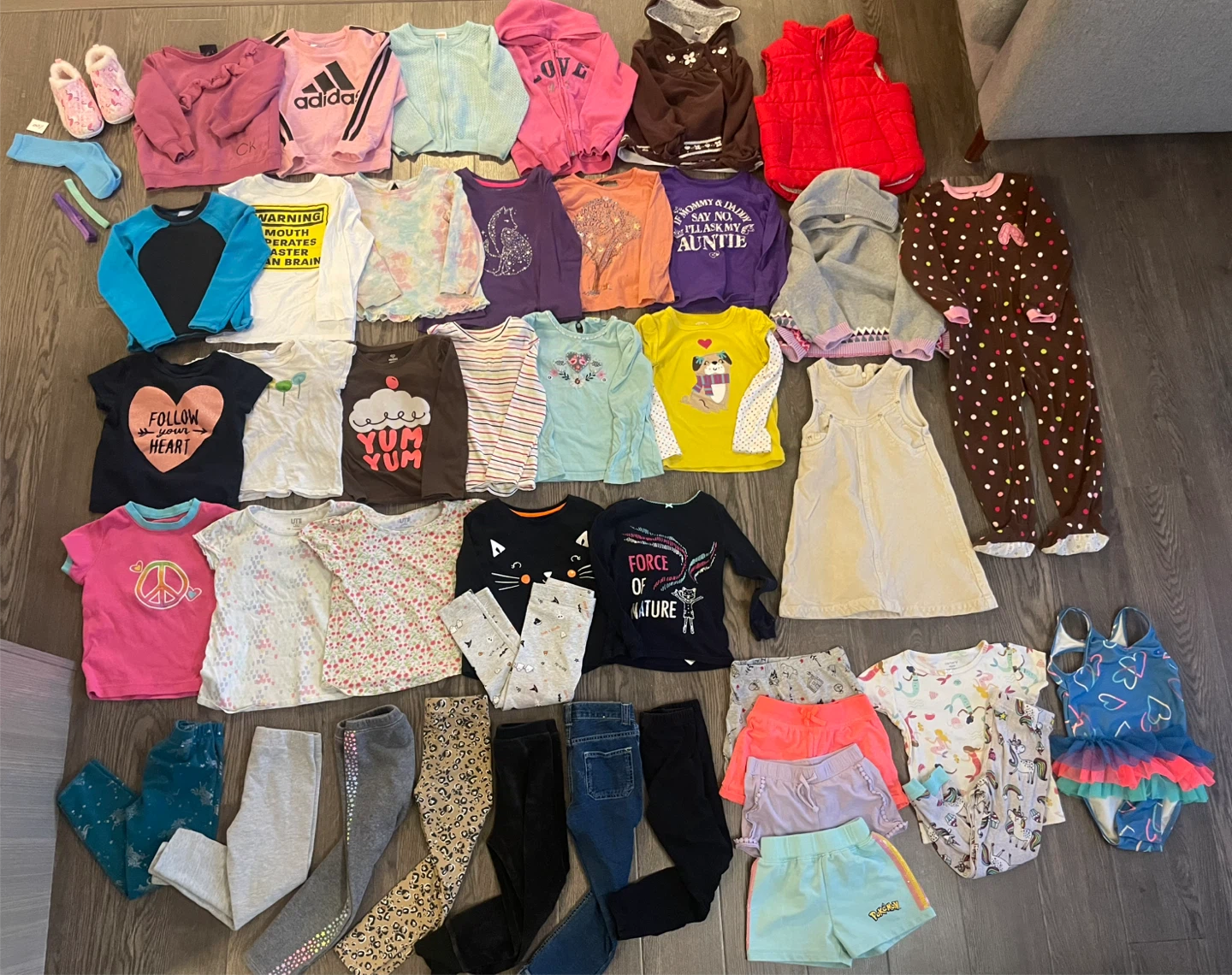 Girl Clothing Lot. Size 4T (45 items)