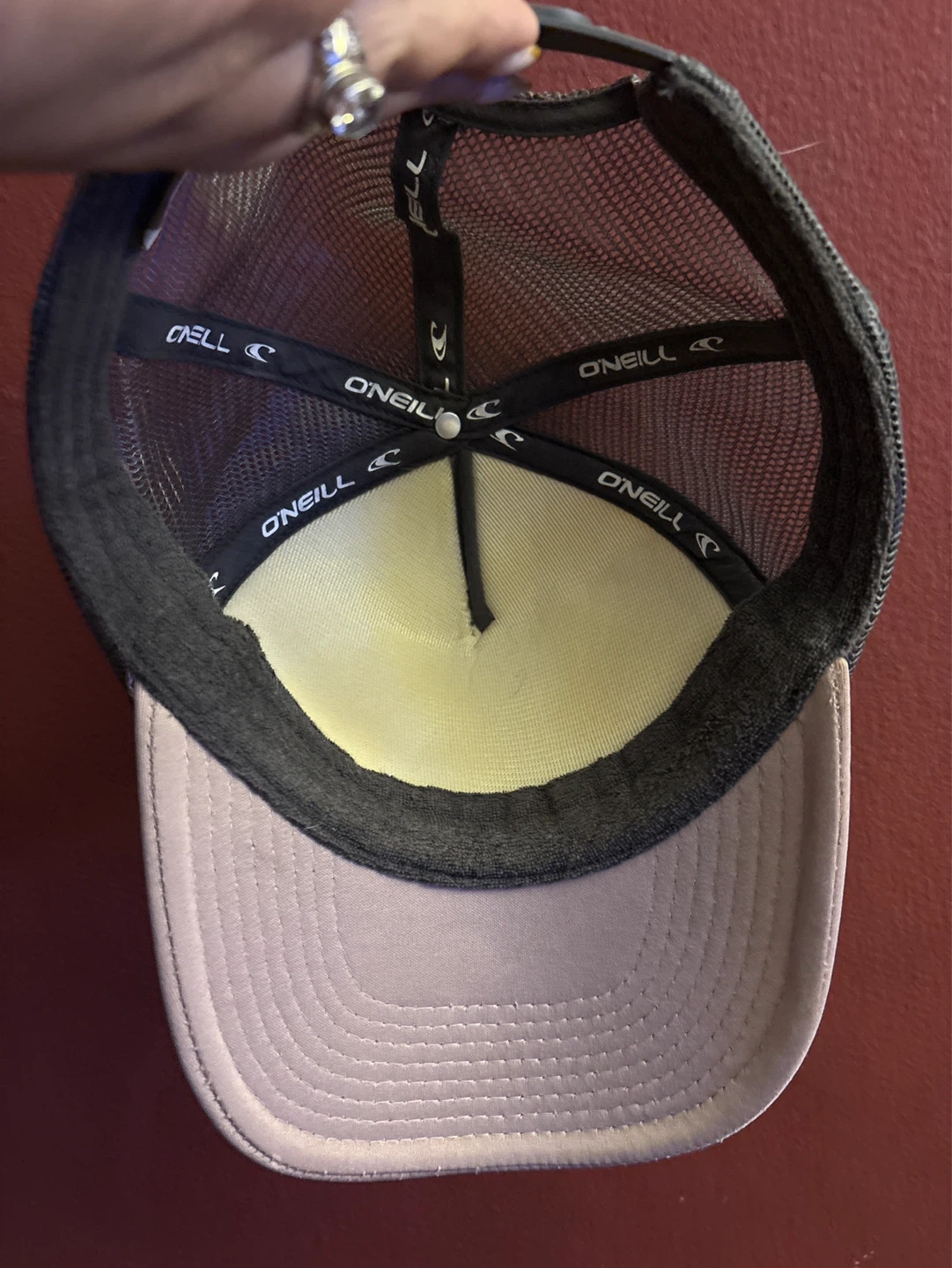 O'Neill Mesh Back Trucker Hat with Beach Graphic - photo 3