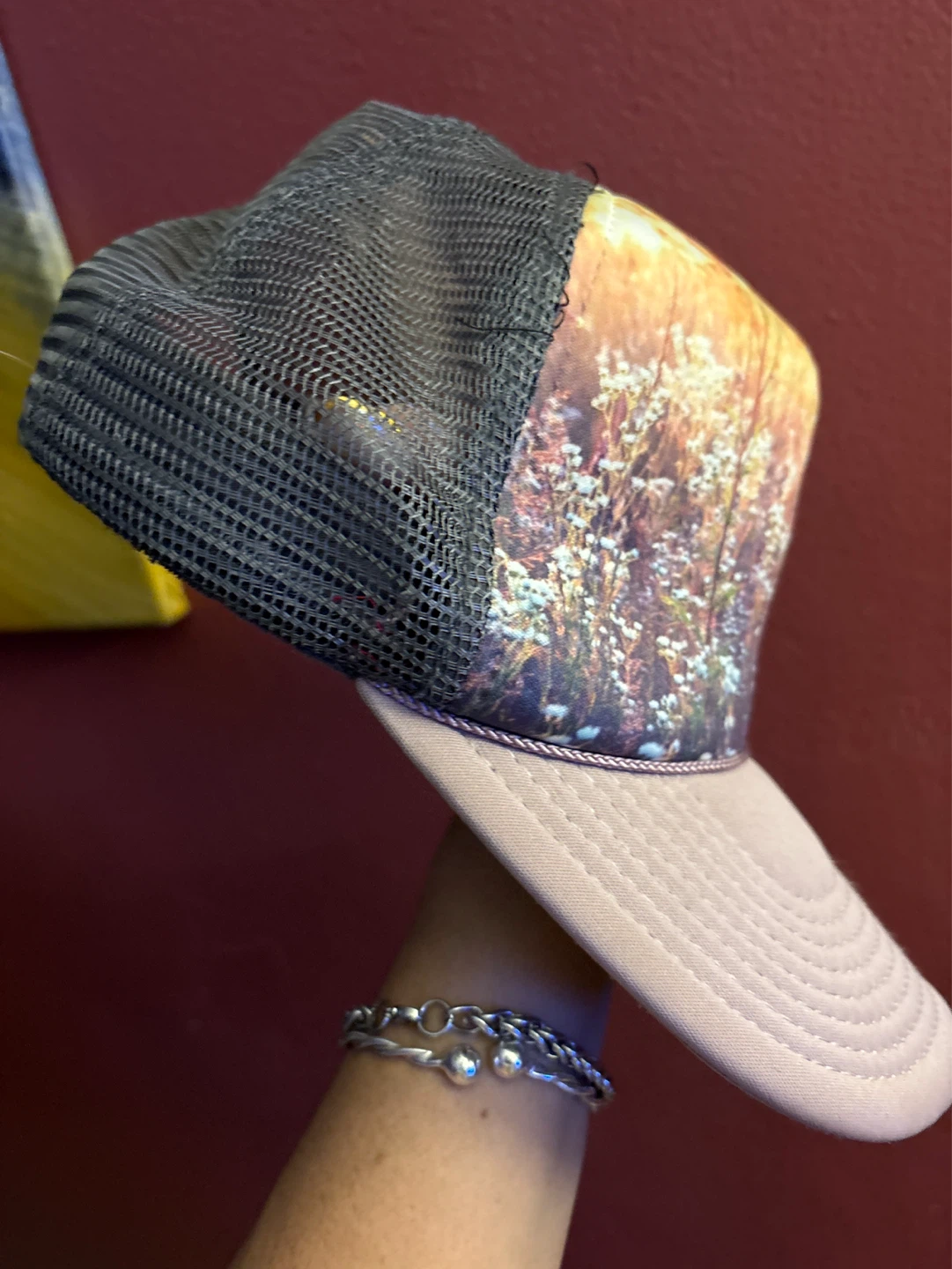 O'Neill Mesh Back Trucker Hat with Beach Graphic - photo 2