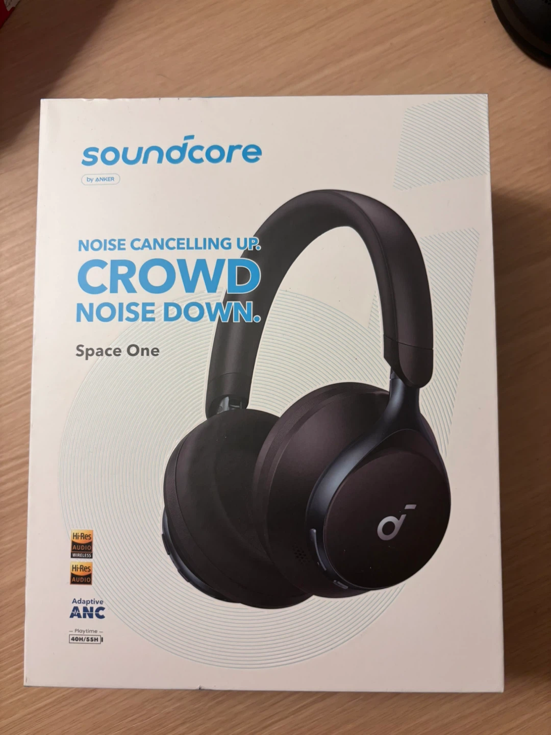 Soundcore Space One Wireless Noise Cancelling Headphones - $50 - photo 2