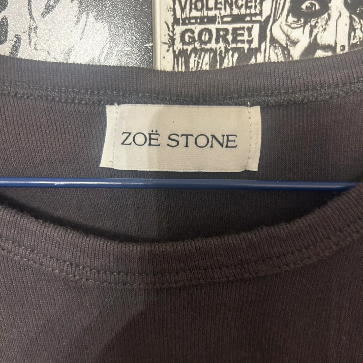 Zoe Stone Live Fast Graphic Baby Tee - photo 2
