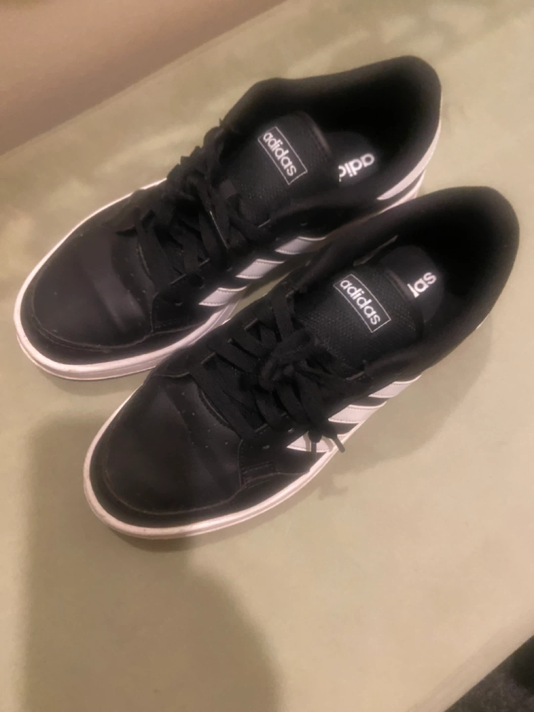 Adidas Black Sneakers size8
