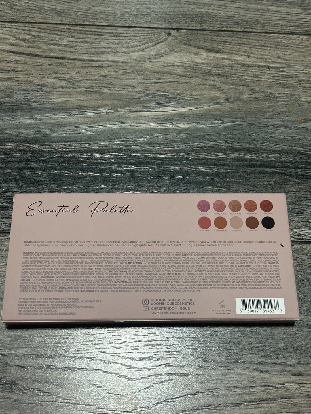 DOMINIQUE Essential Palette Eyeshadow - photo 2