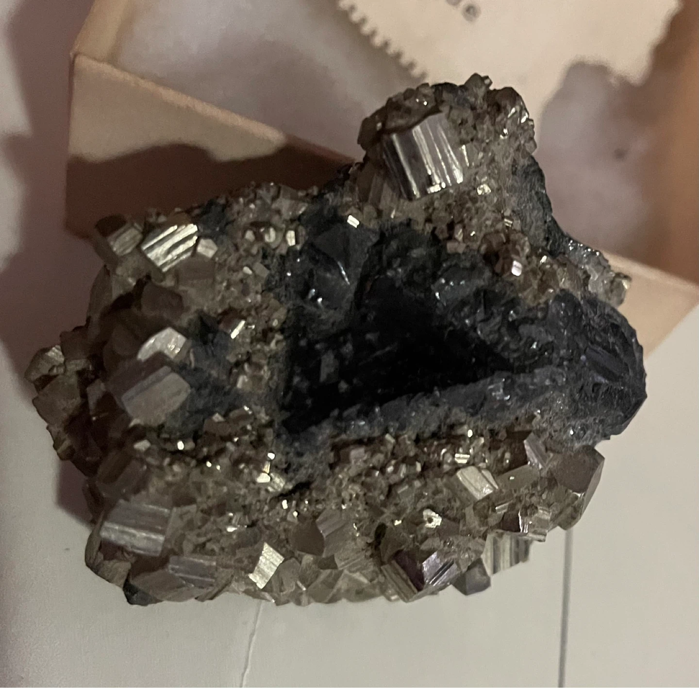 Pyrite mineral specimen from Mexico - photo 2