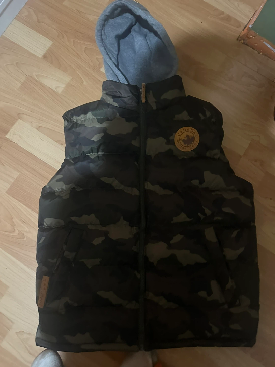 Canada Weathergear Camo Puffer Vest with Hoodie - photo 3