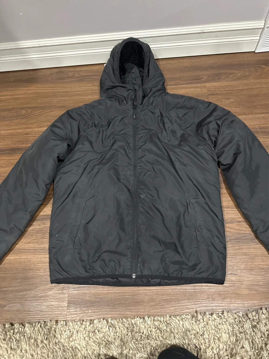 Men’s black Insulated winter jacket