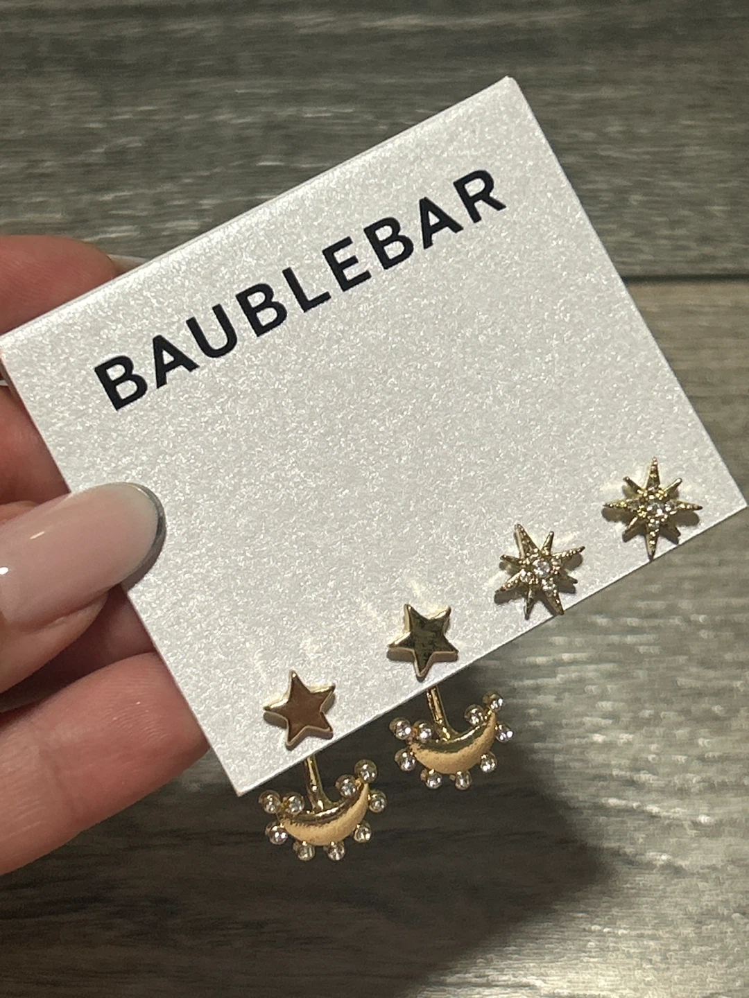 BaubleBar Celestial Earring Set - Gold - photo 2