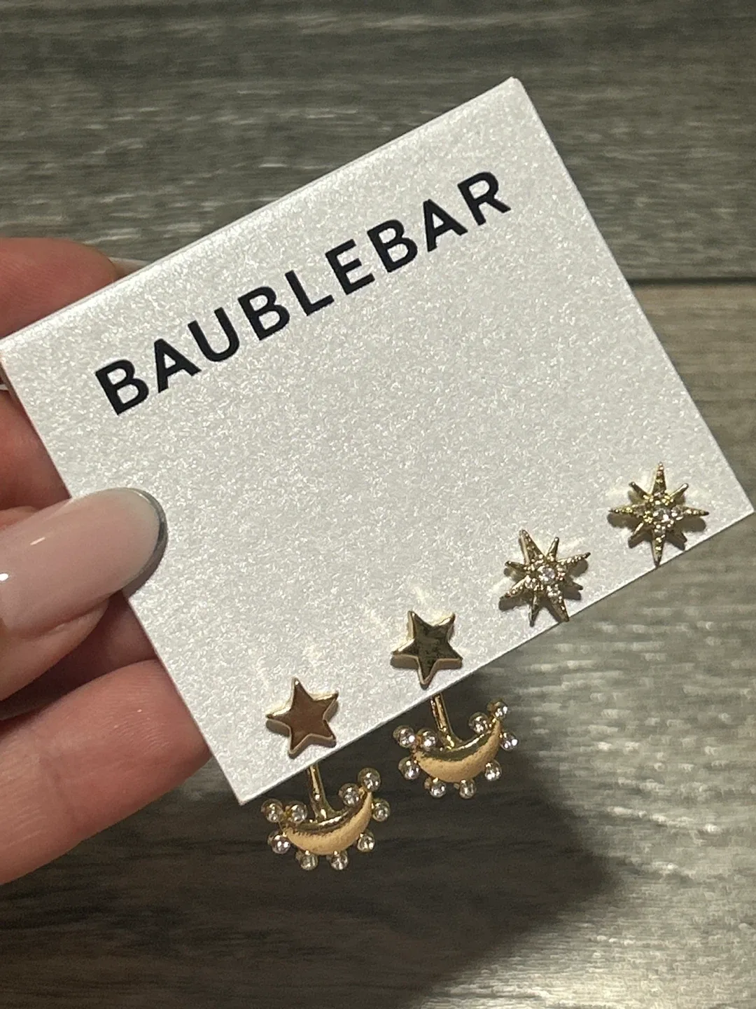 BaubleBar Celestial Earring Set - Gold - photo 2