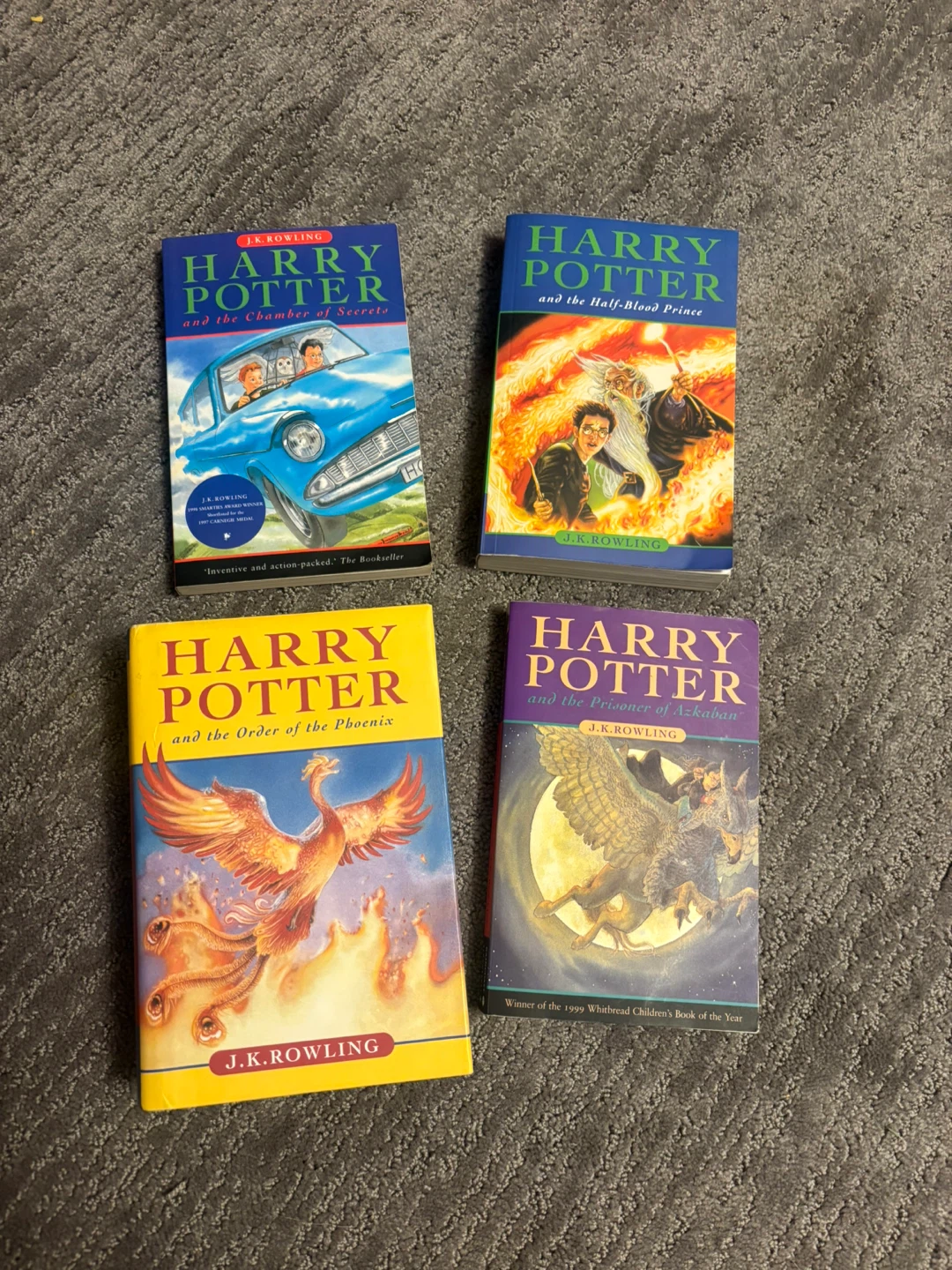 J.K. Rowling Harry Potter Book Collection