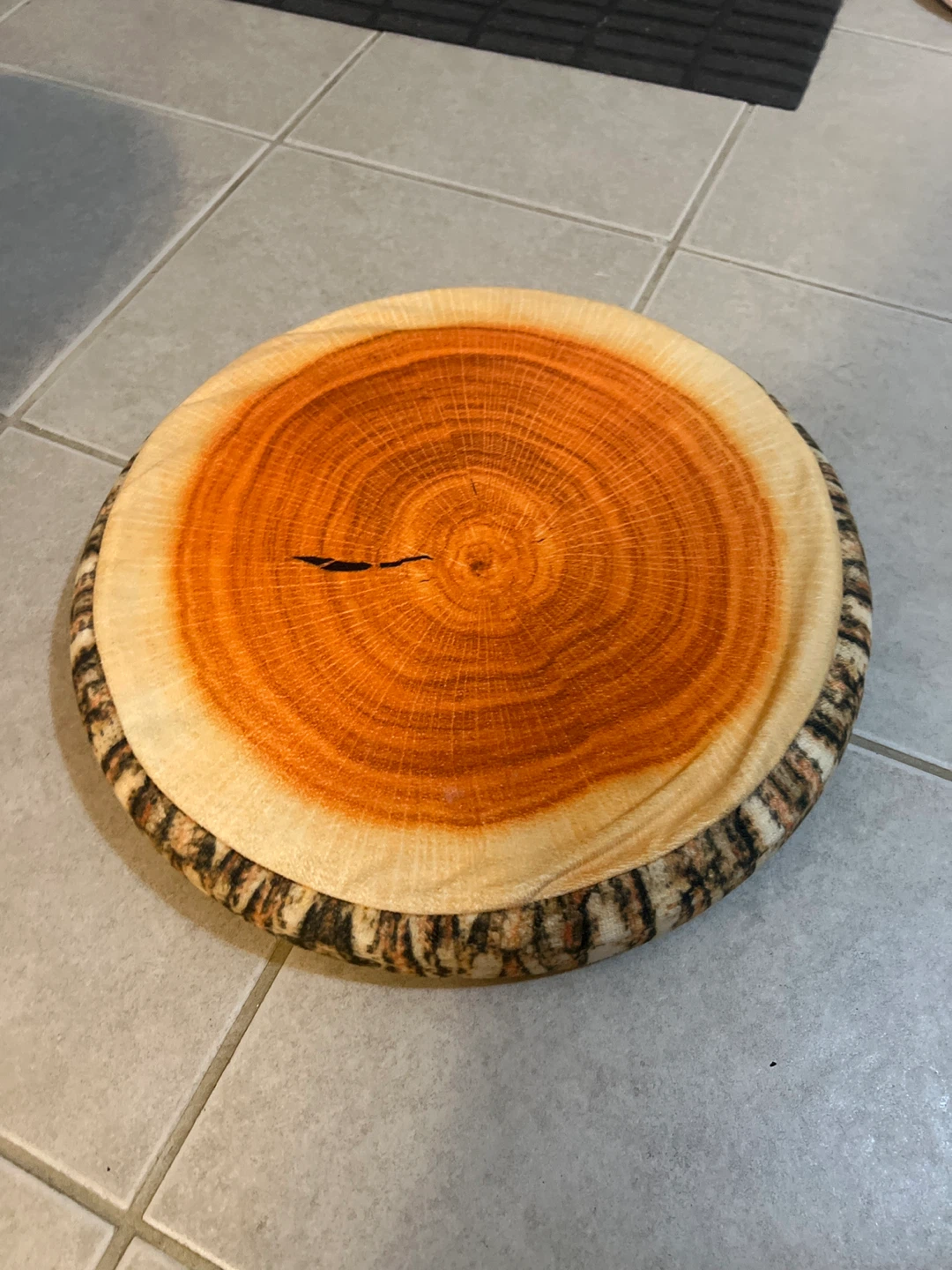 Wooden Slice Round Cutting Board