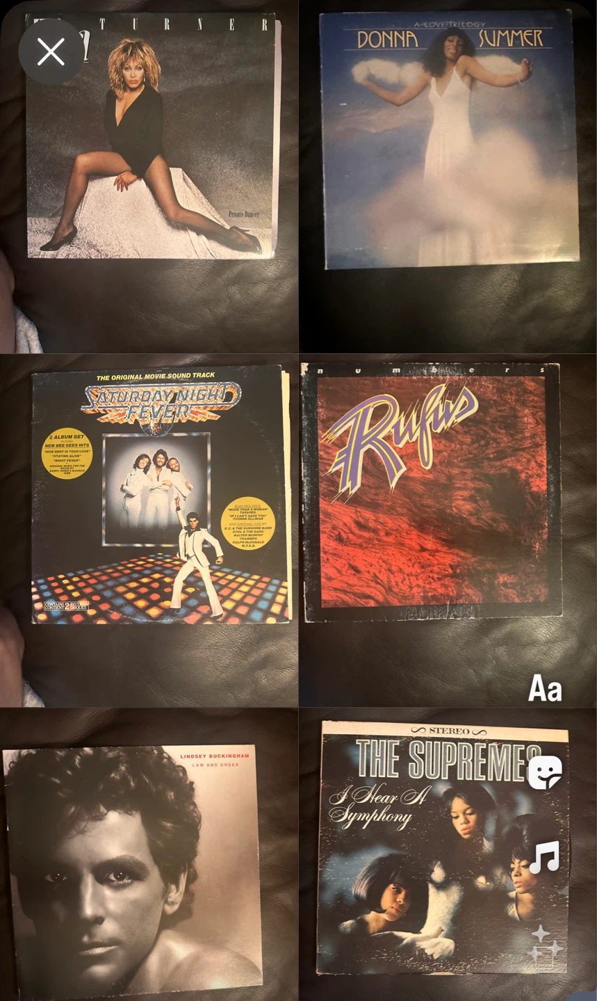 Collection of Vintage Vinyl Records
