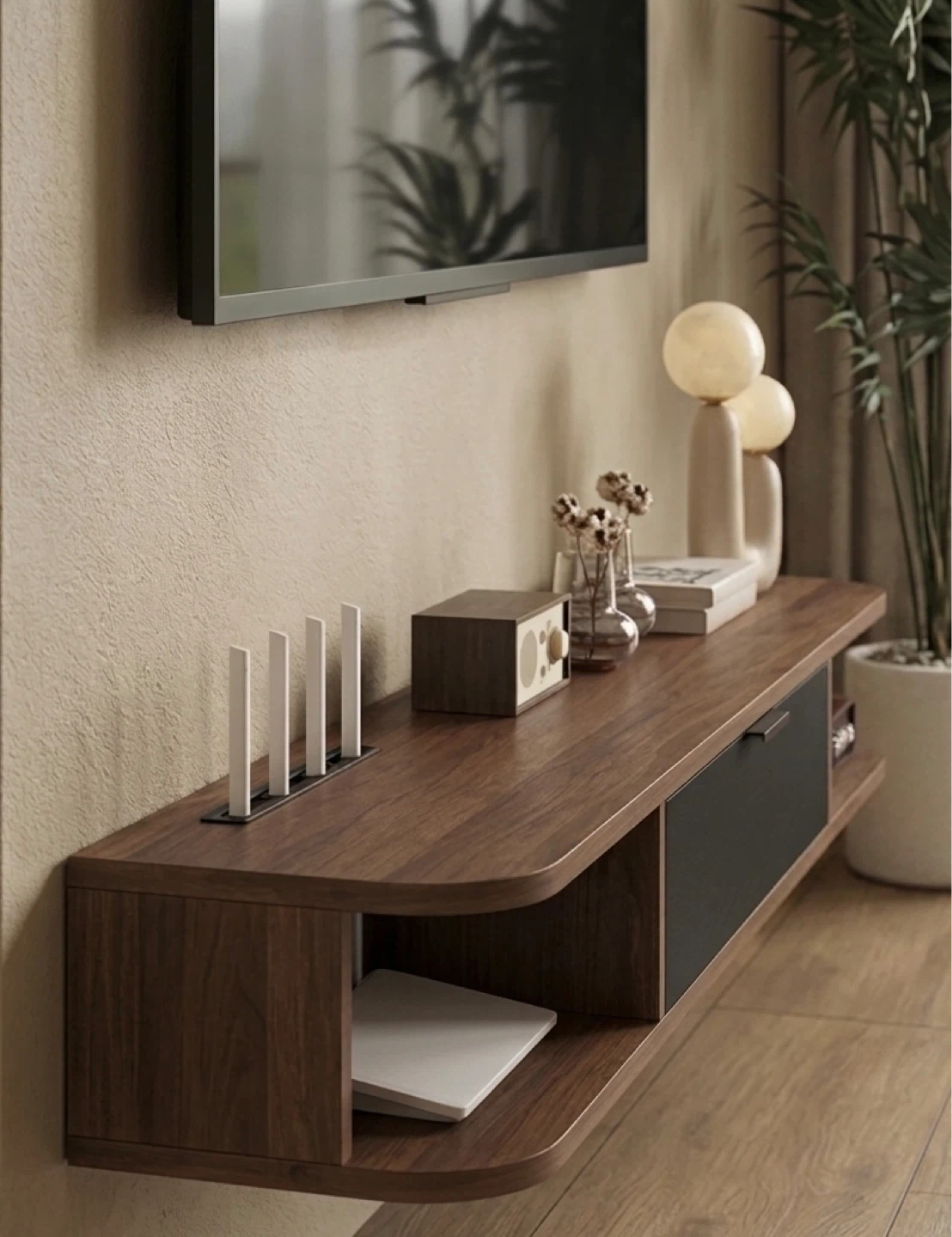 Modern Floating TV Stand 47” - photo 2