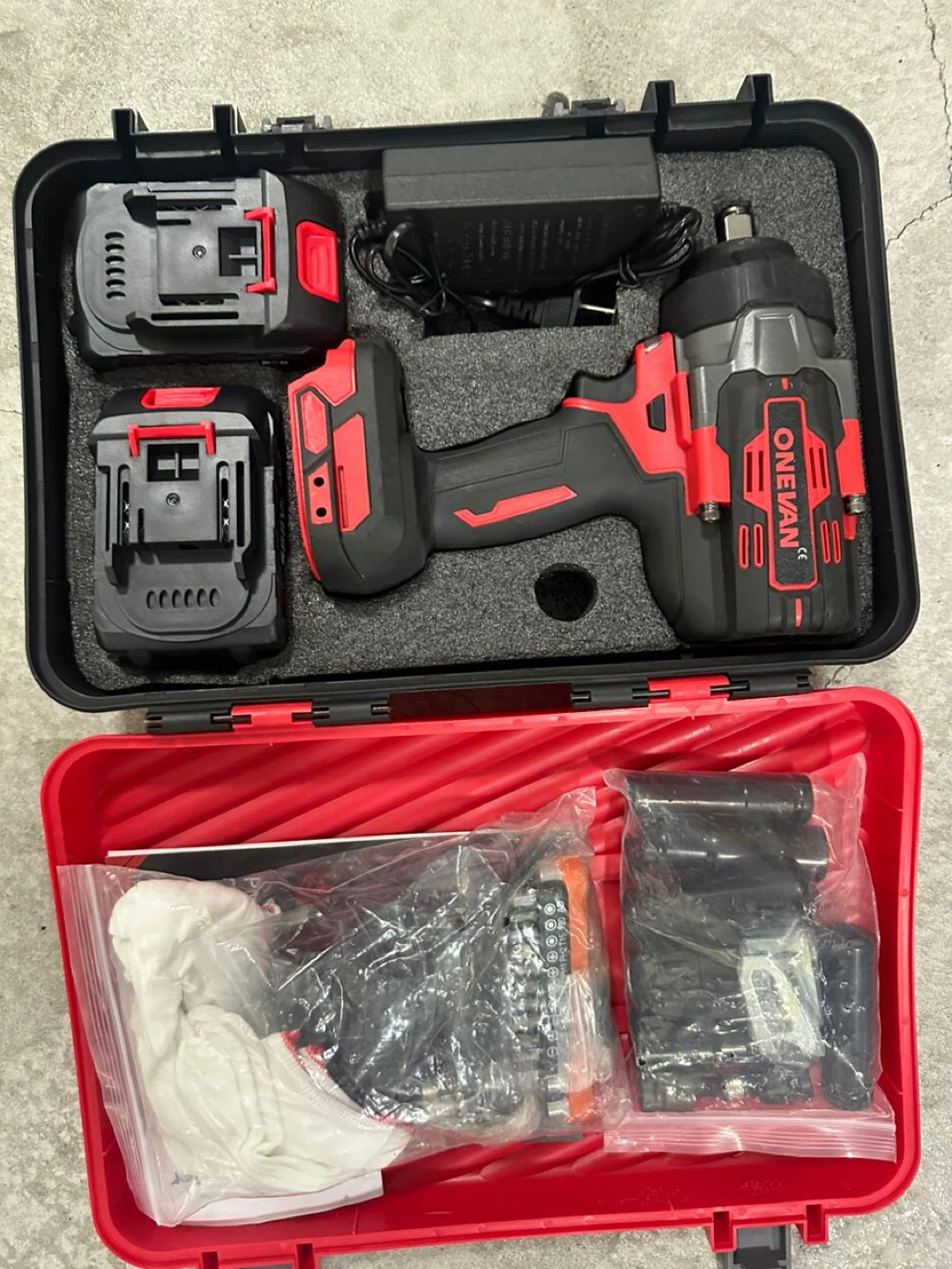 Cordless Impact Wrench Kit 2800N.M