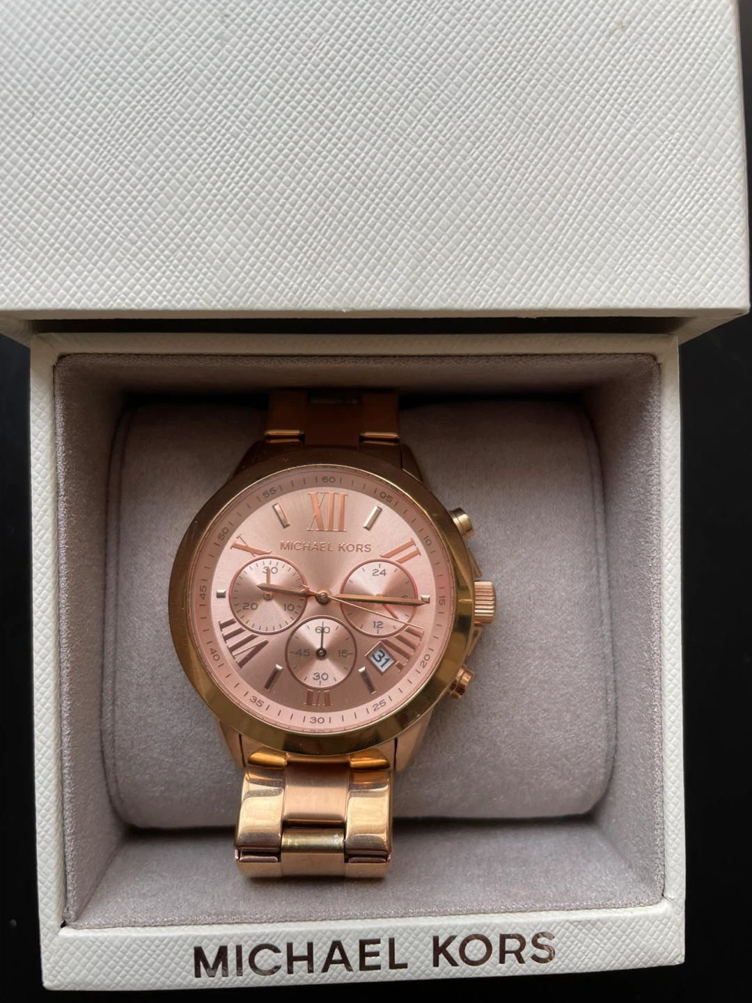 Michael Kors Runway Rose Gold Watch MK5778 - Barely Worn