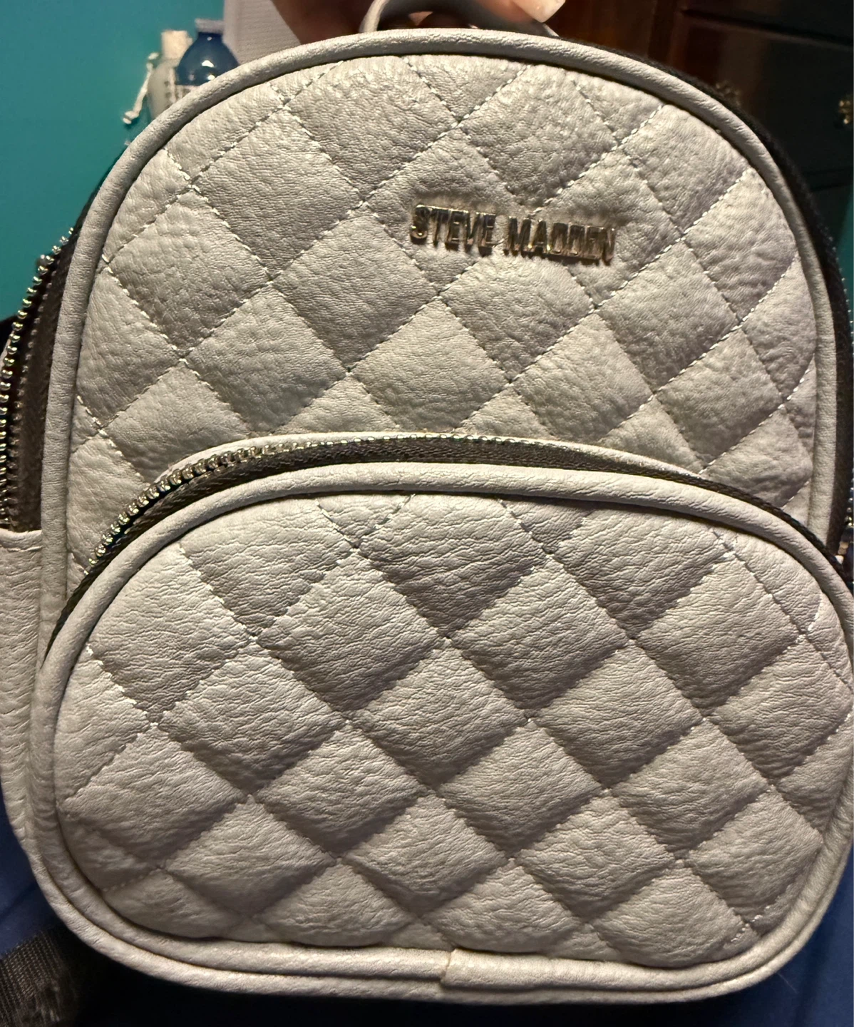 Steve Madden Quilted Mini Backpack