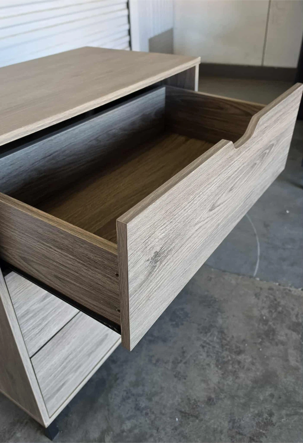Modern Grey 3 drawer deresser - photo 3